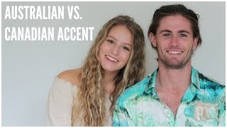 Australian vs Canadian Accent [upl. by Ardnic]