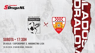 Mladost Ždralovi vs Grobničan  29kolo  SuperSport 2 NL [upl. by Dnomsed]