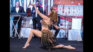 NATA FARI STAR BELLYDANCER EGYPT CUP STPETERSBURG GALASHOW 2021 [upl. by Cutty]