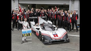 Porsche 919 Hybrid Evo  son tour à SpaFrancorchamps [upl. by Buller]