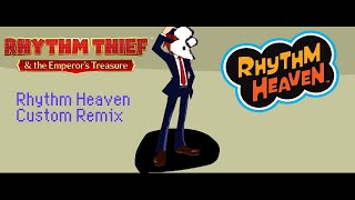 Rhythm Thief but its Rhythm Heaven Rhythm Heaven Custom Remix [upl. by Latsryc]