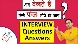 Top 10 Interview Questions and Answers in Hindi amp English 100 M Imp Job Interview Tips [upl. by Dnalrag]