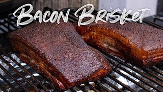 Bacon Brisket  Parijs buikspek 20 van de BBQ [upl. by Aenitsirhc123]