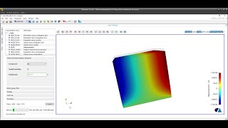 Tutorial 03 SalomeMeca in Windows Setup run Analysis and Post Processing in AsterStudy [upl. by Eiluj763]