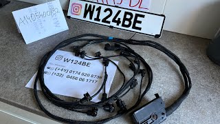 Mercedes R129 SL280 wiring harness loom faisceux kabelbaum Arneses de cableado A1405400732 W140 [upl. by Pratte]