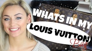 WHATS IN MY BAG I LOUIS VUITTON TASCHE I Glück und Glanz [upl. by Leonidas916]