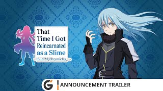 That Time I Got Reincarnated as a Slime ISEKAI Chronicles  Announcement trailer ESRB [upl. by Bevash623]