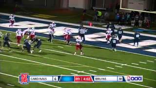 Pulaski Academy 42 Myles Fells 15yd TD run [upl. by Enelaj]