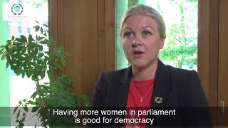 Int’l Day of Parliamentarism Ulrika Karlsson Pres IPU Women MPs Bureau amp Swedish Parliamentarian [upl. by Simmons]