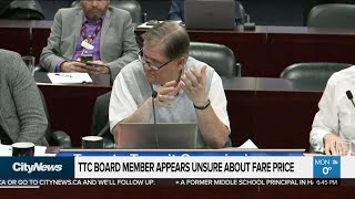 TTC Board member denies fare price confusion [upl. by Leanahtan]