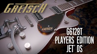 Gretsch G6128T Players Edition Jet DS with Bigsby  Gretsch Guitars [upl. by Ase]