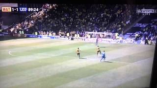 Ross McCormack goal vs Watford to send Hull up [upl. by Blasien]