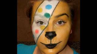 Children in need Pudsey Bear Makeup look [upl. by Zeph]