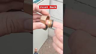 Diy plumbing basics shorts diy plumber plumbing tips tricks skills tools howto [upl. by Macmullin]