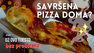 Najbolje tijesto za domaću pizzu sa starterom [upl. by Freed]