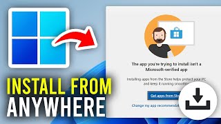 Install ThirdParty Apps From Anywhere On Your PC amp Laptop 2024  Full Guide [upl. by Hannaoj]