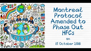 Today in History 15 October 2016 – Nations Amend Montreal Protocol to Phase Out Hydrofluorocarbons [upl. by Nodnerb]