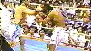 Chang Jung Koo vs Katsuo Tokashiki渡嘉敷勝男part 4of4 19840818 [upl. by Adnirem223]