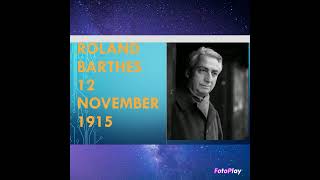 Roland Barthes Lifeworks ampNTA NET PYQ Birthday seriesRolandbarthes lifeworks [upl. by Aiuqram93]