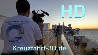 AIDA Reisebericht Mittelmeer Kreuzfahrt  Tag 5  Seetag 2 Westliches MM mit AIDAmar HD  2D [upl. by Igic]