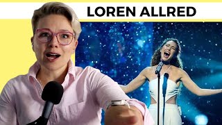 Loren Allred  Believe BGT New Zealand Vocal Coach Reaction and Analysis [upl. by Ontine]