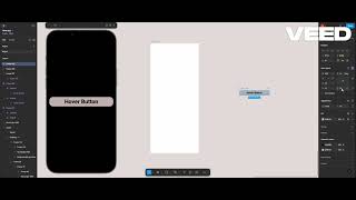 Hover button Prototype in framer [upl. by Ruby683]