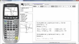 2 Grafische rekenmachine TI 84 Formules Grafieken en Tabellen deel 2 [upl. by Donica]