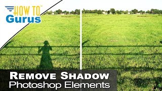 How You Can Remove Shadows with Photoshop Elements Content Aware Fill [upl. by Gutow]