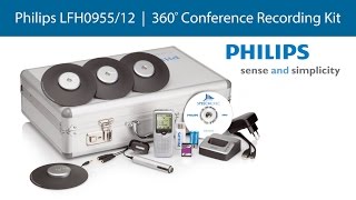 Unpacking Philips LFH095512 Conference Recording System Kit [upl. by Jenifer]