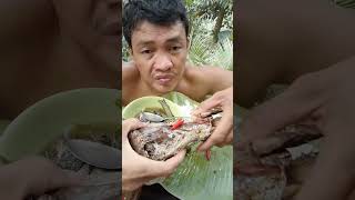 MUKBANG PRITONG ISDA WITH SILI BAGUONG [upl. by Brinna]