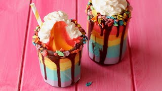 6 Incredible Rainbow Dessert Ideas  Tastemade Sweeten [upl. by Spanjian]