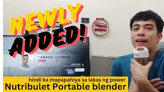 VLOG 90  USEFUL TIPS ABOUT NUTRIBULLET PORTABLE BLENDER NA MADE TO TRAVEL CHARGE AND GO [upl. by Mahmud]