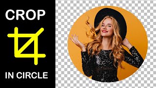 Learn How to Crop Circle in Photoshop [upl. by Alyhs]