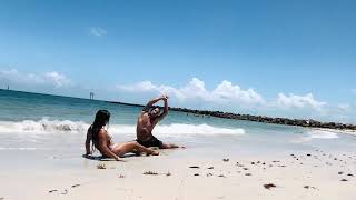 Beach Stretch 🐚☀️ SIFU FRED HOLT [upl. by Theobald]