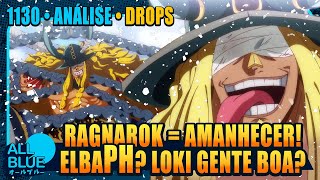 ELBAF E O RAGNAROK DE LOKI 1130  Mangá Review amp Teorias One Piece DROPS [upl. by Hentrich211]