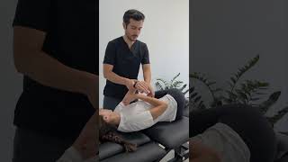 lumbar roll positioning manipulation [upl. by Bailey865]