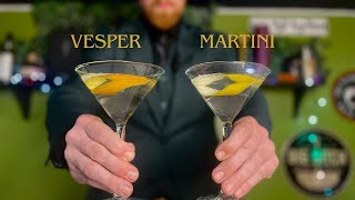 Vesper Martini  The James Bond Classic Martini From Casino Royale [upl. by Santoro]