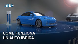 Come funziona un auto Ibrida Mild hybrid  Full Hybrid  Plugin hybrid [upl. by Assilram]