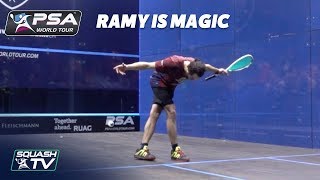 Squash Ramy Ashour is Magic [upl. by Aehc]