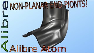 Did You Know Alibre Can Loft From NonPlanar Start Points JOKO ENGINEERING [upl. by Eidnak]