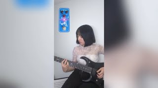 Elyse Ho  K ON  Fuwa Fuwa Time  Guitar  Toneweal Pedal [upl. by Nnylaf243]