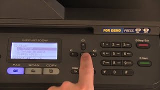 Connect Brother printer to wifi  wireless tutorial [upl. by Yehs421]