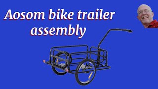 Assembling the Aosom Bike Trailer [upl. by Rosaleen]