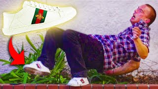 GUCCI SHOE BAIT PRANK PART 2 [upl. by Sprague]