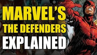 Marvel Comics The Defenders Explained [upl. by Nebuer]