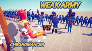 Chronomancer VS Weak Army Totally Accurate Battle Simulator TABS Gaming [upl. by Sassan]