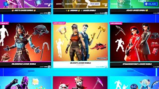 fortnite item shop custom locker bundles [upl. by Atirrehs]