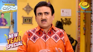 Jethalals master stroke  Taarak Mehta Ka Ooltah Chashmah  New Year 2018 [upl. by Anitrebla]