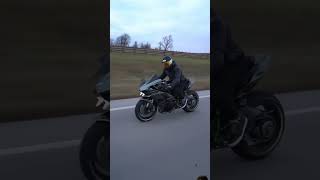 Ninja h2R flames shorts trending ytshorts trending [upl. by Retha]