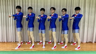 【鹿児島実業高校】男子新体操全国オンライン選手権2021 競技映像【CSテレ朝チャンネル2】 [upl. by Adlemi756]